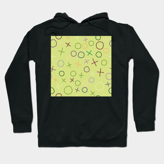 Love Notes, green Hoodie by MegMarchiando